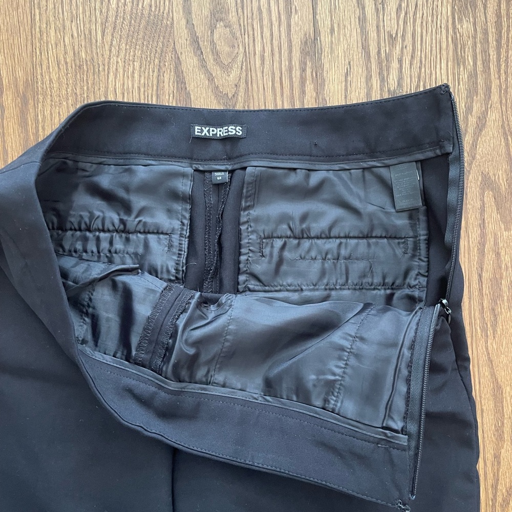 Express Dress Pants 6R Lot Of 3 Editor Columnist Houndstooth Career Office Pants - Picture 3 of 16